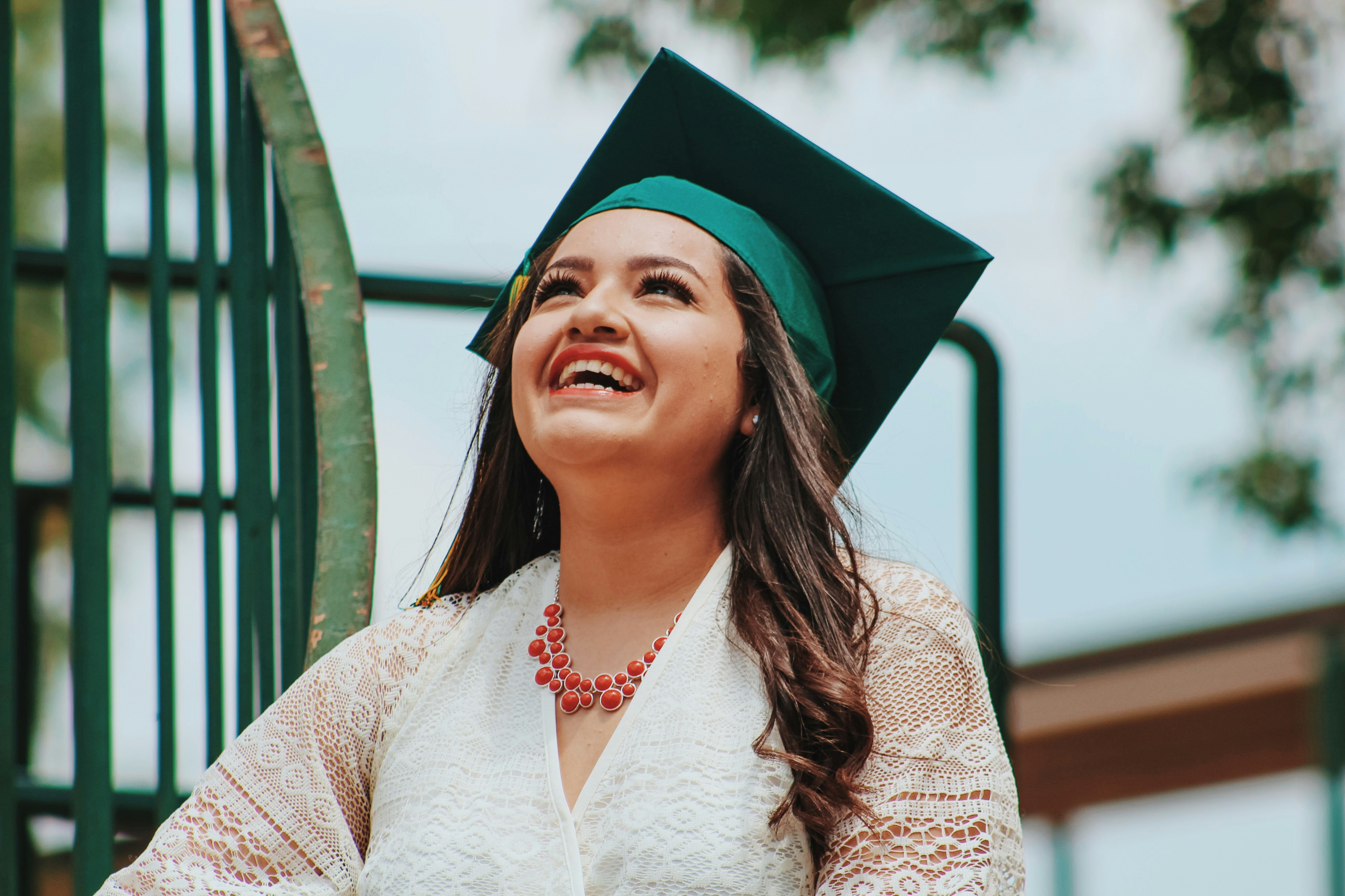 High school graduate that is happy that OnePoint Student information system helped her achieved her educational goals. 